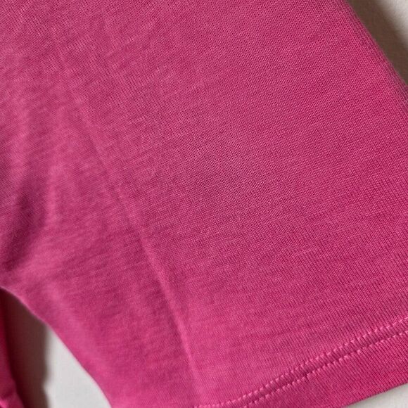 NEW W/O TAGS TALBOTS THE TALBOTS TEE PINK SCOOP NECK TEE SIZE M - Picture 7 of 15